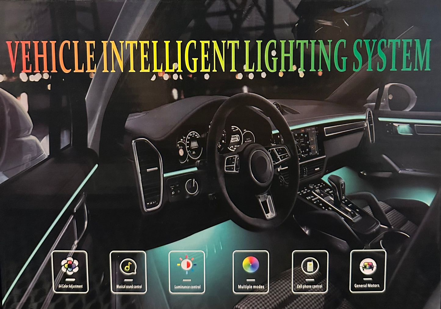 LuxiRide™ RGB Ambient Led Light Kit
