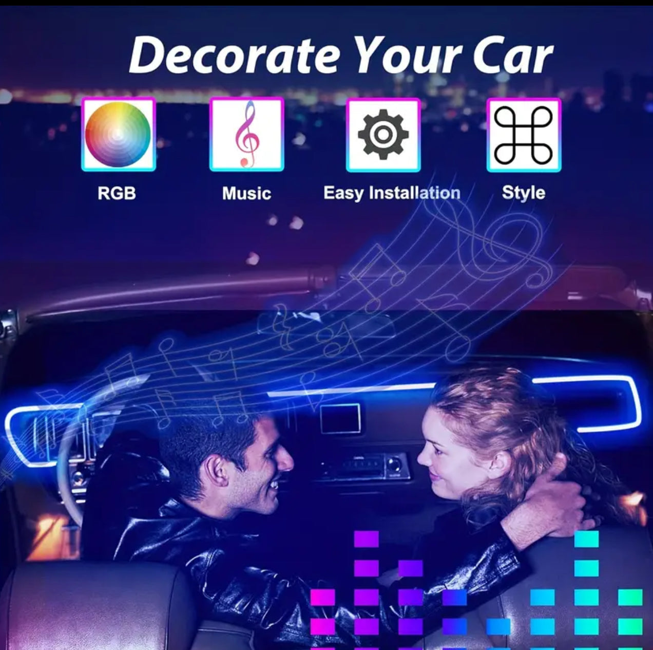 LuxiRide™ RGB Ambient Led Light Kit
